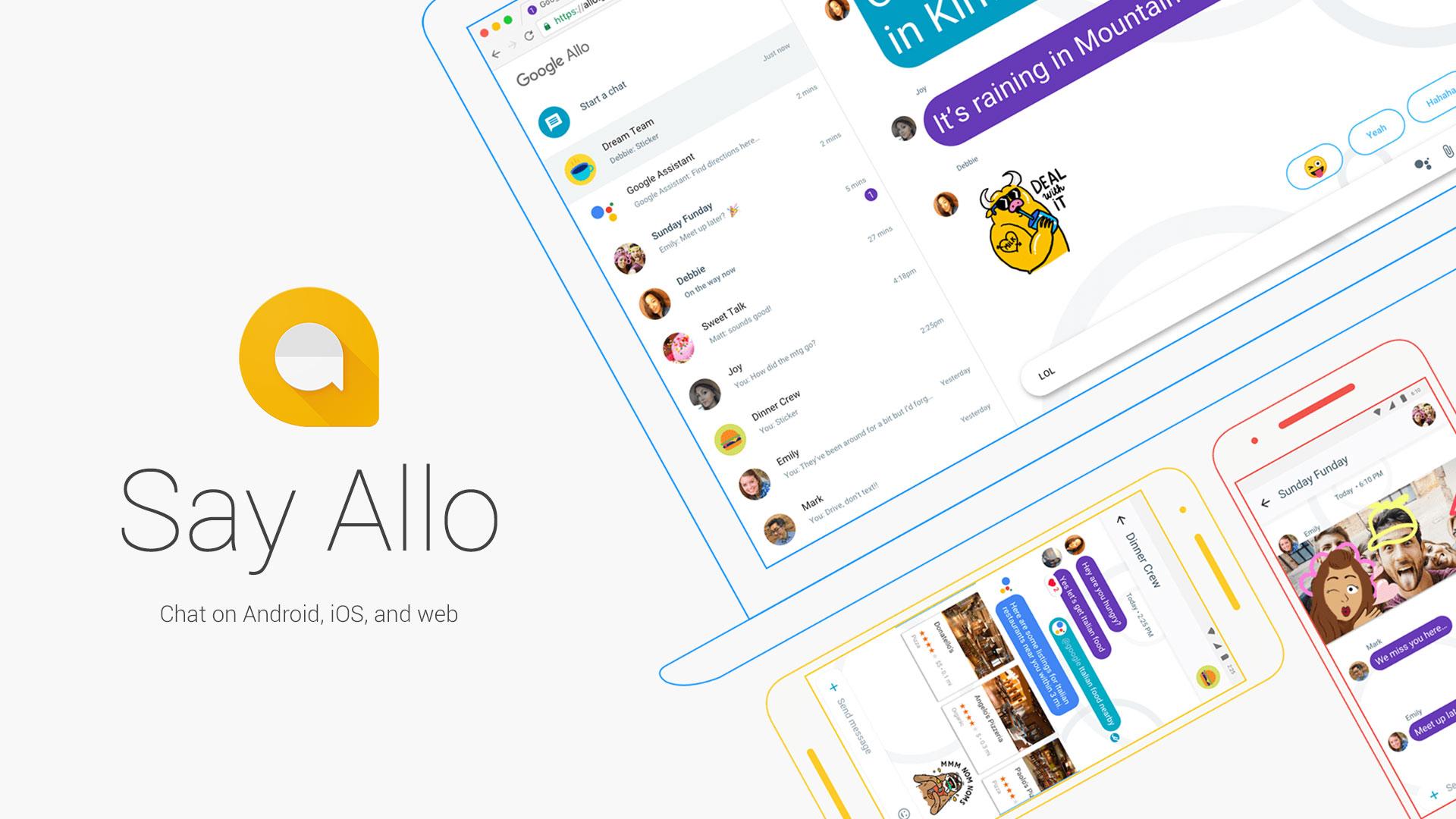 Google Allo hero image