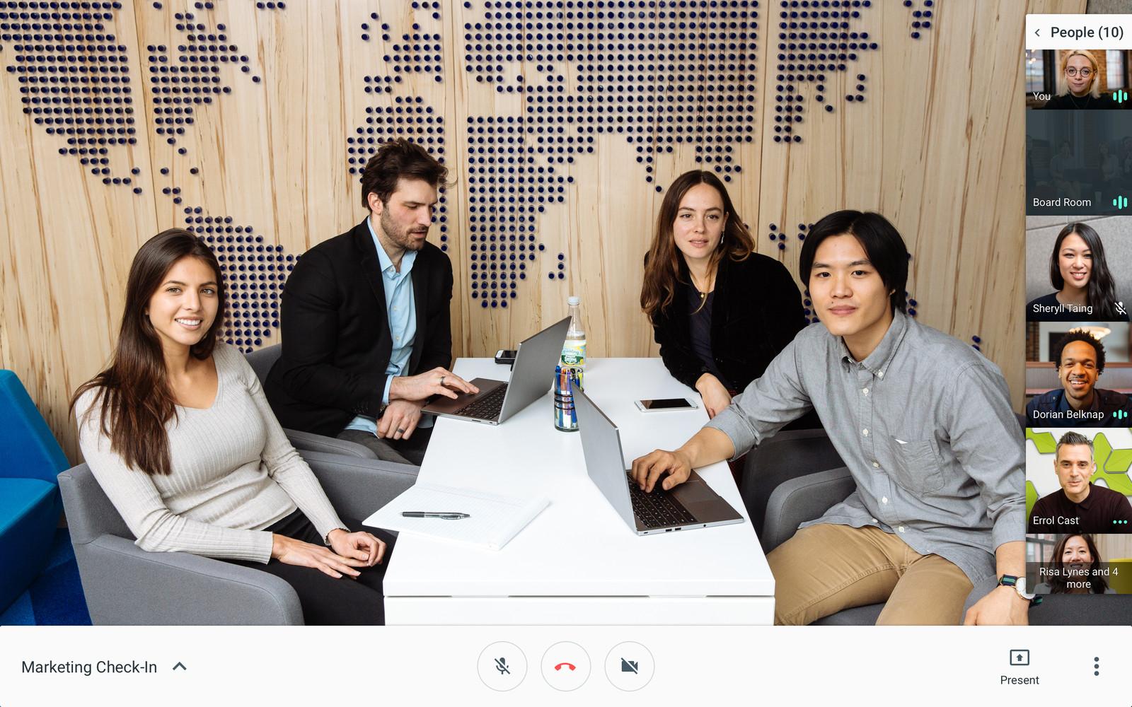 Google Meet hero image