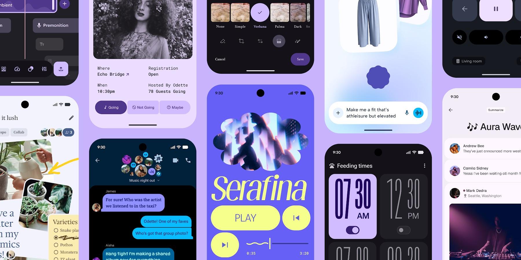 Launch video for Material 3 Expressive